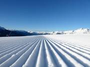 Very good slope grooming in the Espace San Bernardo ski area