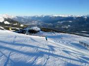 Start of the Easy Street piste