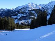 Valley run Wannenjoch