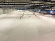 View into the ski hall SnowWorld Bispingen