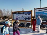 Information about ski operations at the valley station