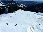 The blue slope at Kings Cab