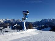 Efficient snow cannon in Fieberbrunn