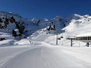 Perfectly groomed slopes to Ochsenalm