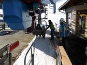 The staff is happy to help children get started.