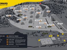 Trail map Woodward Park City