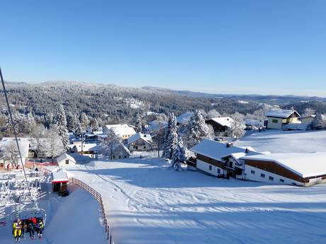 Eastern Bavaria (Ostbayern): accommodation offering at the ski resorts – Accommodation offering Mitterdorf – Almberg