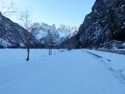 Trail between Cortina and Toblach