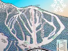 Trail map Anthony Lakes Mountain Resort