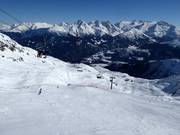 Slope at the Lai Alv chairlift