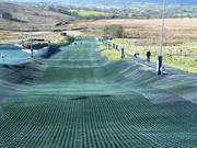 The dry slope of the Pendle Ski Club