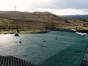 Beginners' area at the Pendle Ski Club