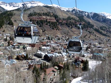 Colorado: best ski lifts – Lifts/cable cars Telluride