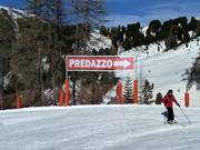 Sign towards Predazzo