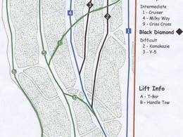 Trail map Clearwater