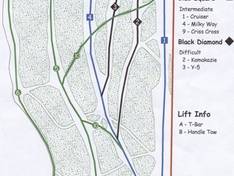 Trail map Clearwater