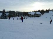 Families and children are well taken care of at the conveyor belt.