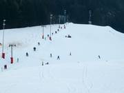 The easy slope at Idealhang