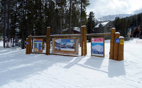 Clark Range: orientation within ski resorts – Orientation Castle Mountain