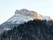 View of the mighty Loser at sunrise