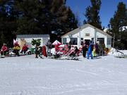 Snow Bar Paradiesli at the Moosalp-Express mountain station