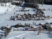 View of the accommodations in Schildlehen (Ramsau am Dachstein)