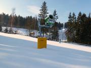 Snow cannon at Ochsenkopf North
