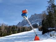 High-performance snow cannon