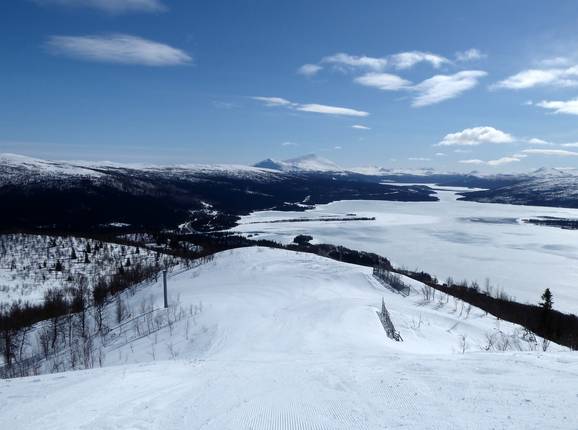 View from the Anjaliften mountain station