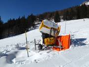 Snow cannon in Anzère