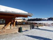Sun terrace at Chalet Heidi