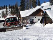 Check-in at the Tauplitzalm at the parking lot