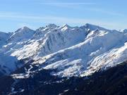 View of the Kappl ski resort from the opposite side