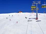 Upper section of the Lauberhorn World Cup downhill