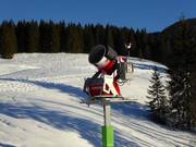 High-performance snow cannon