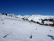 Easy slopes at the Arena Center in Gerlos
