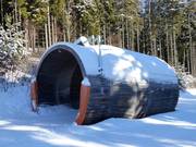 The Lella Tunnel on the valley run