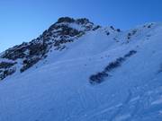 Powder slopes beneath the Kanzelwand