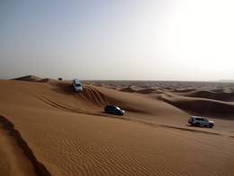 Sand ski area Sandboarding Dubai
