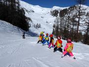Ski course in the Grosseck/Speiereck ski resort