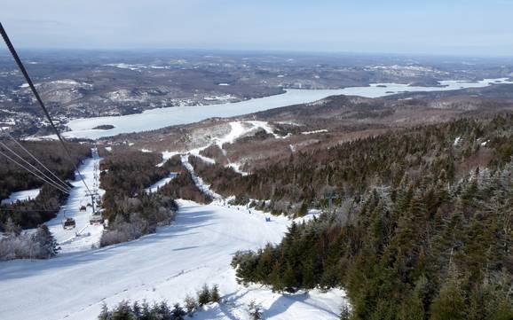 Skiing near Mont-Tremblant Village