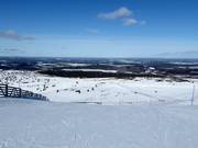 View over Lapland from the ski resort of Levi