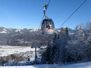 Millennium-Express Sektion I - 15pers. Gondola lift (monocable circulating ropeway)