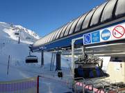 Tanzbödenbahn - 6pers. High speed chairlift (detachable) with bubble and seat heating