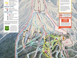 Trail map Timberline