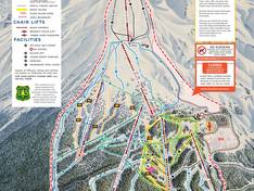 Trail map Timberline