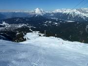 View from Seefelder Joch into the valley