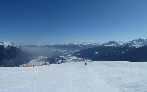 Skiing near Kematen in Tirol