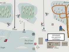 Trail map La Combe Saint-Pierre (Charquemont)