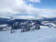 View from Grand Targhee over Teton County in Idaho